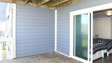 2 bedrooms, iron/ironing board, travel crib, WiFi