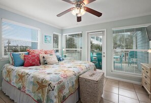 2 bedrooms, iron/ironing board, travel crib, free WiFi