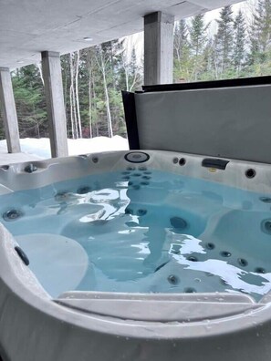 Idromassaggio all'aperto