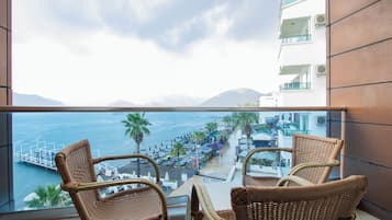 Standard Double or Twin Room, Balcony, Sea View | Balcony view