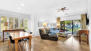 Smart-tv en een kantoor