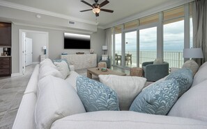 Condo, 4 Bedrooms | Living area - Phoenix Gulf Towers 1505 4 Bedroom Condo (Orange Beach)
