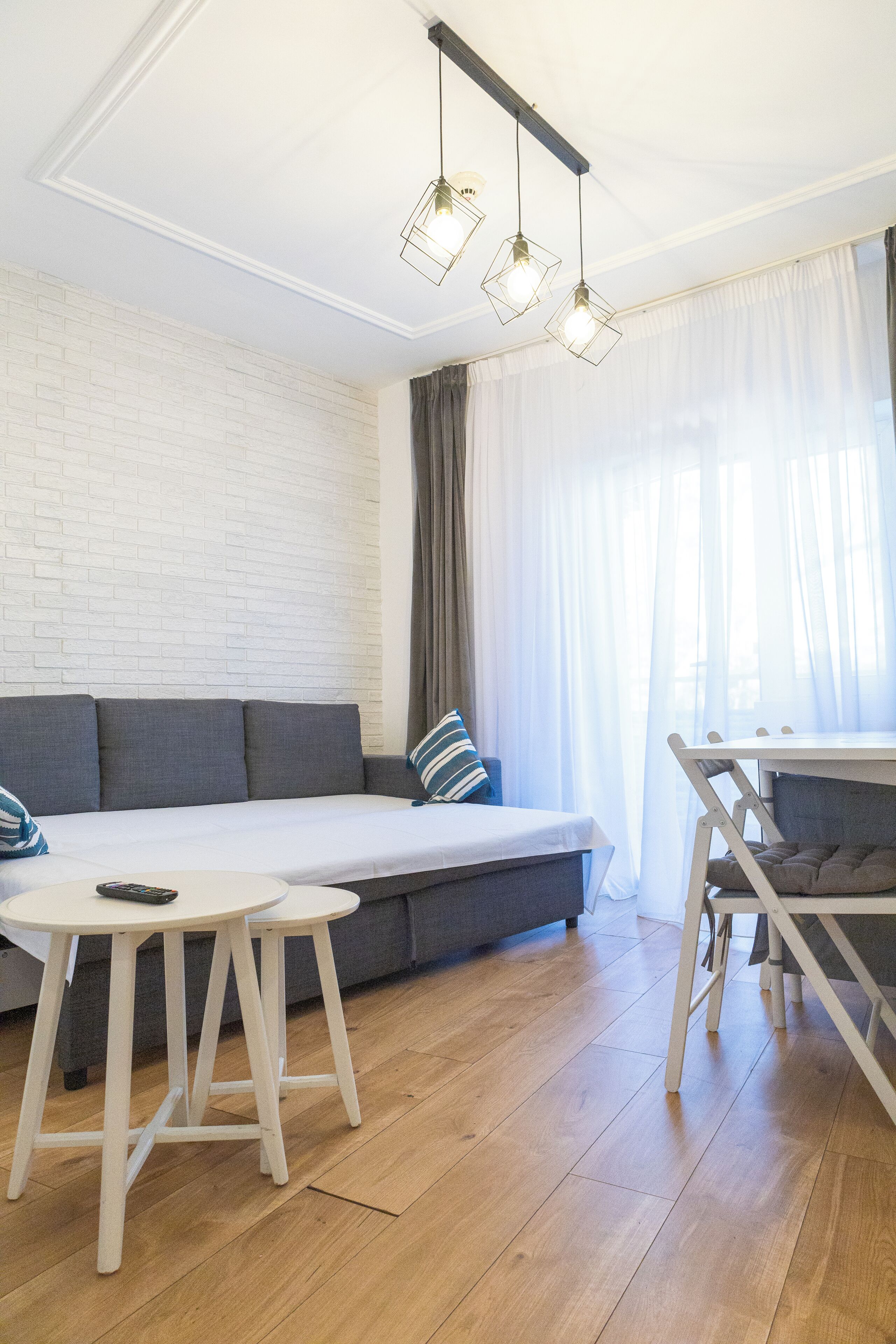 Comfort Apartment, Balcony | Living area | TV