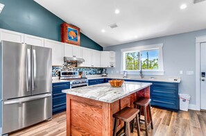 Fridge, microwave, oven, stovetop - New! Gulf Views, 300 yards to Beach, Boat Parking! (Port St Joe)