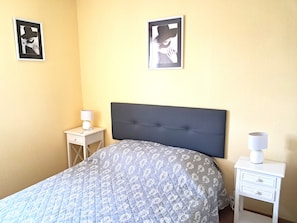 1 bedroom, iron/ironing board