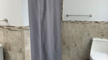 Handdoeken, zeep, shampoo, toiletpapier