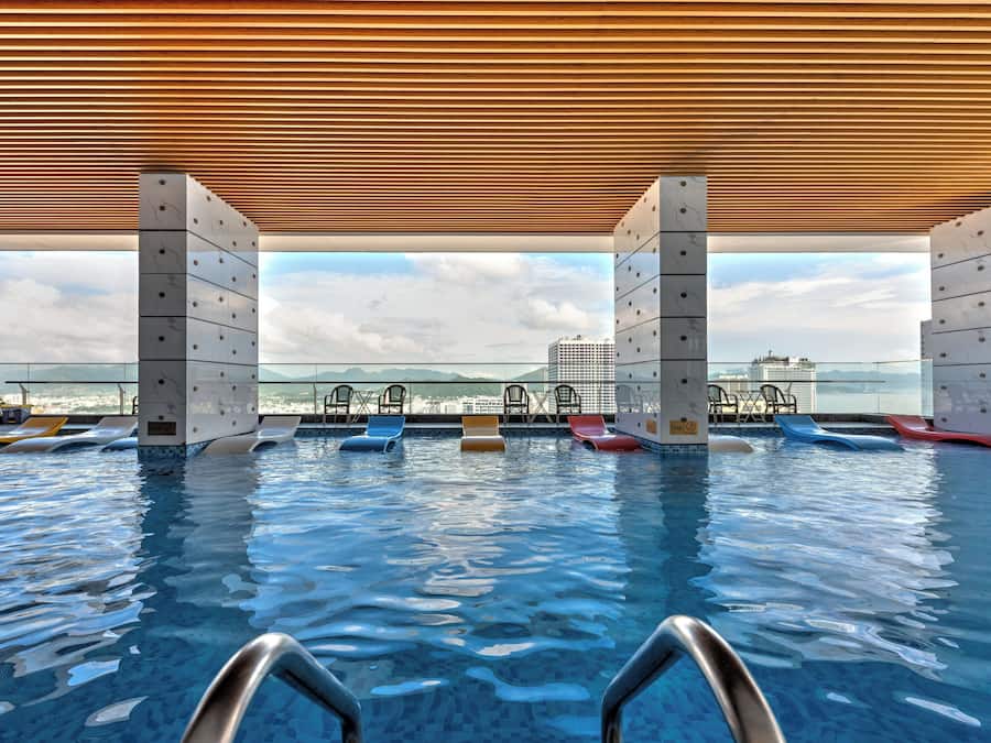 Indoor pool, open 6:30 AM to 9:30 PM, pool umbrellas, pool loungers