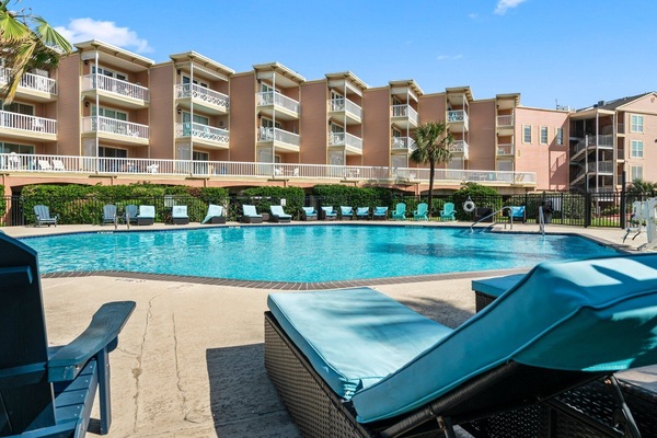 Sit poolside at The Victorian!