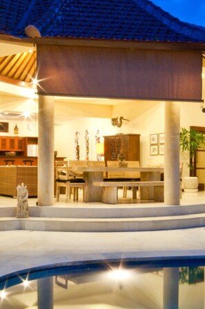 Udendørs spisemuligheder