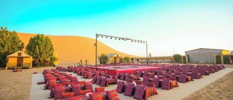 المنطقة المحيطة بالمنشأة