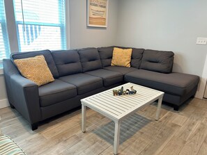 Smart TV - LBI Ship Bottom New Rental Two Bedroom Beach Block Great Location 101 E 28th St
(Ship Bottom)