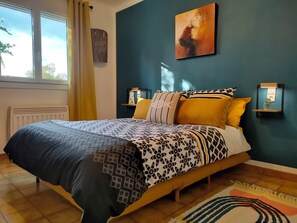 2 bedrooms, in-room safe, iron/ironing board, travel cot - Colorful apartment, large terrace 2/4 pers (Banyuls-sur-Mer)