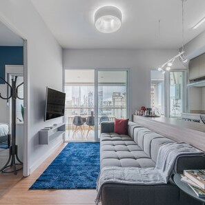 Televisie en een kantoor