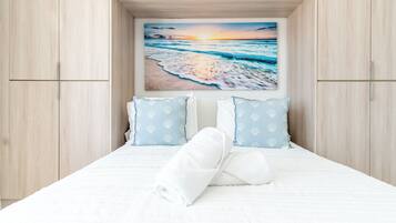 1 Schlafzimmer, Bügeleisen/Bügelbrett, kostenloses WLAN, Bettwäsche