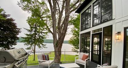 BRAND NEW 7 BR / 5 BA luxury home ON Keuka Lake just outside of Penn Yan!