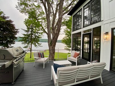 BRAND NEW 7 BR / 5 BA luxury home ON Keuka Lake just outside of Penn Yan!