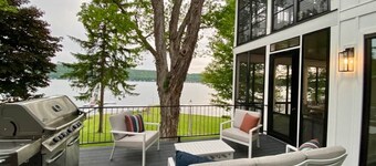 BRAND NEW 7 BR / 5 BA luxury home ON Keuka Lake just outside of Penn Yan!