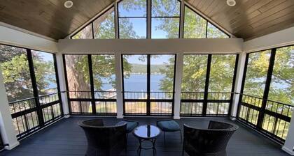 BRAND NEW 7 BR / 5 BA luxury home ON Keuka Lake just outside of Penn Yan!