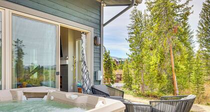 Walk to Dtwn: Fraser Retreat w/ Hot Tub & Views!