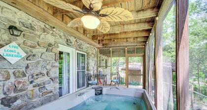 Hot Springs Retreat w/ Private Dock + Hot Tub!