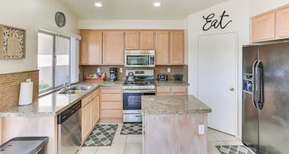 Victorville Home w/ Large Yard & Charcoal Grill!