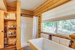 House (4 Bedrooms) | Interior - Inviting Utah Cabin w/ Spacious Deck + Fireplace! (Duck Creek Village)