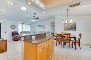 Interior - Pet-friendly Cape Coral Home w/ Lanai + Water View (Cape Coral)