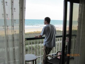 Interior - Walk out onto beach at this resort JUNE 21-28 Skywheel  great restaurants nearby (Myrtle Beach)