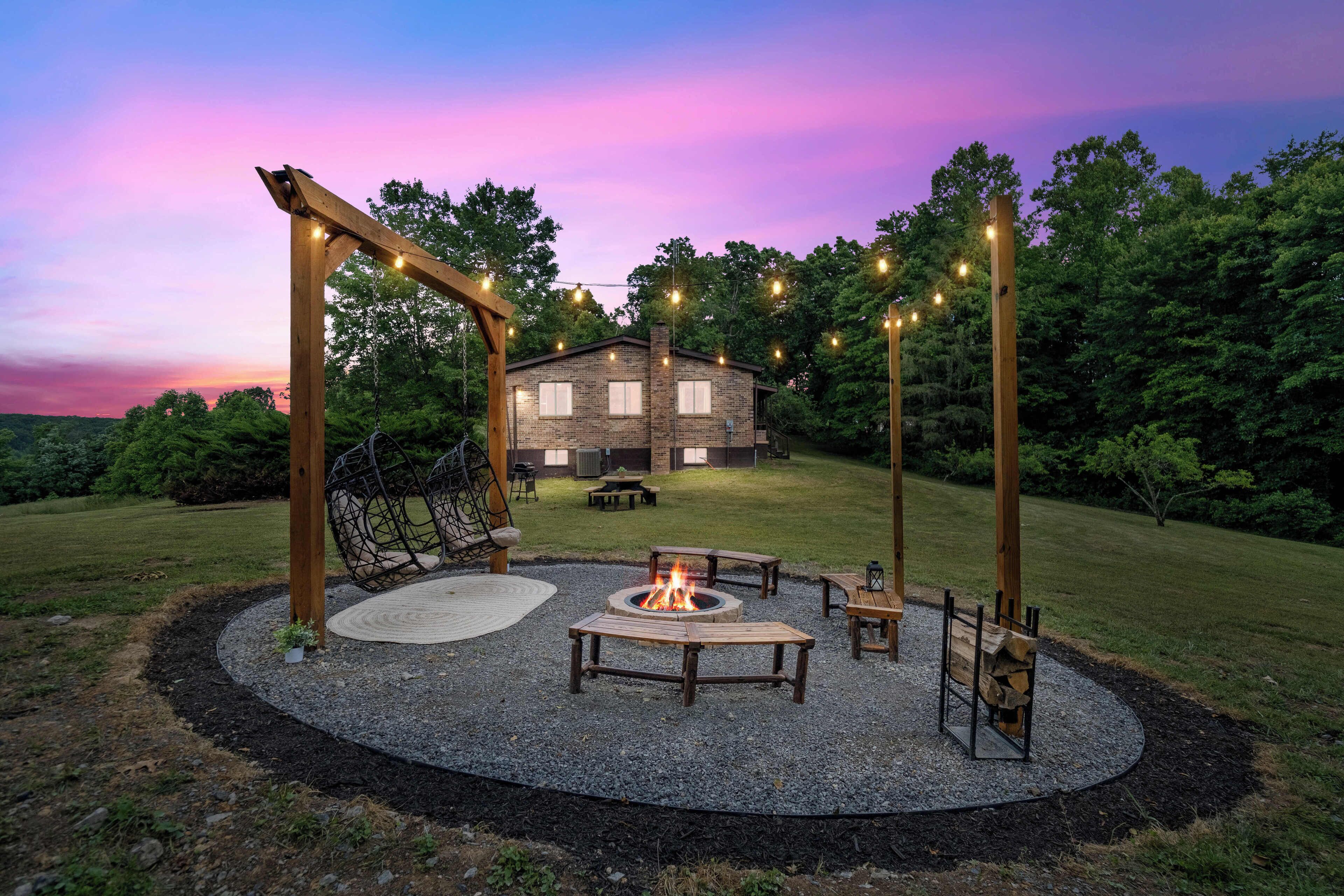 Overnattingsstedets uteområder