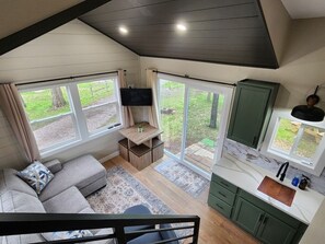 Living area - Mini Sota - New Tiny House in located at family-friendly Riverside Resort. (Richmond)