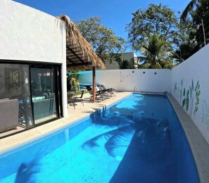 Pool - Casa Bugambilia-Santa Cruz Pool & walk to Beach! (Avienda)