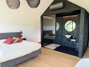 1 bedroom, internet - Romantic lodge in Durbury with a spa (Durbuy)