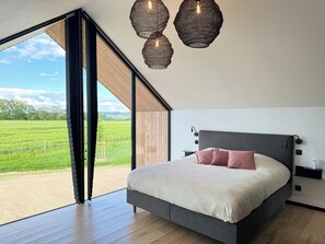 1 bedroom, Internet - Modern lodge for 2 with a hot tub and a firepit (Durbuy)