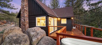 Luxe Lakefront Cabin w/ Hot Tub, Game Room, Boat Dock.