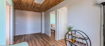 Casa de vacaciones 'Maison Bord De L'Océan 3 Étoiles' con vistas al mar, Wi-Fi y aire acondicionado