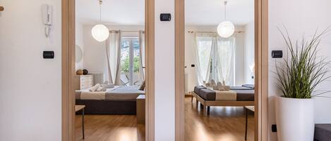 2 slaapkamers, beddengoed