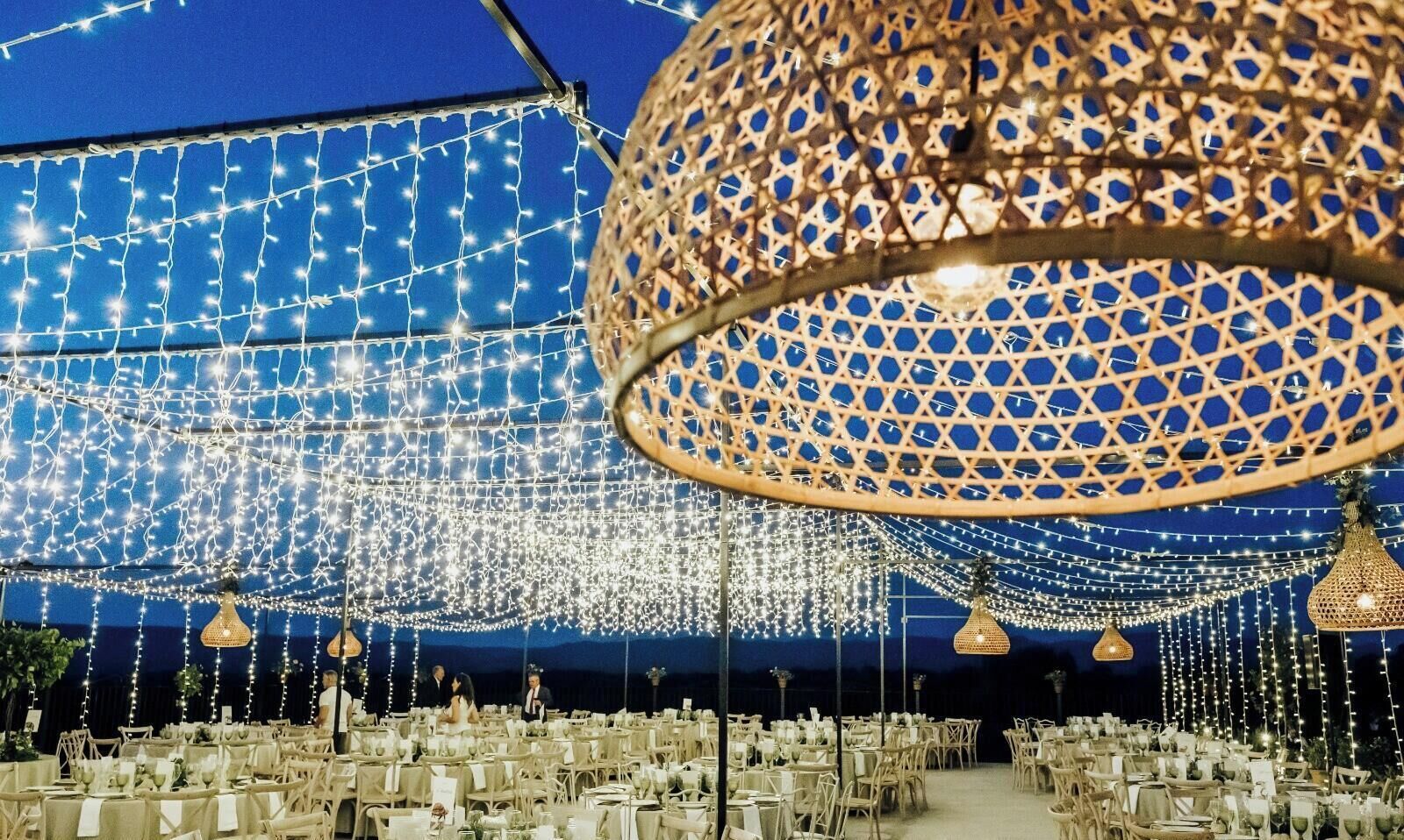 Außenbereich für Bankette