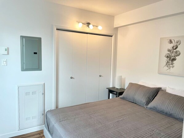 1 chambre, fer et planche à repasser, Wi-Fi, literie fournie