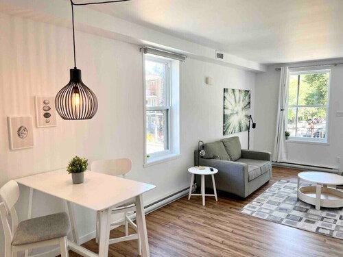 Bright apartment in Old Limoilou.