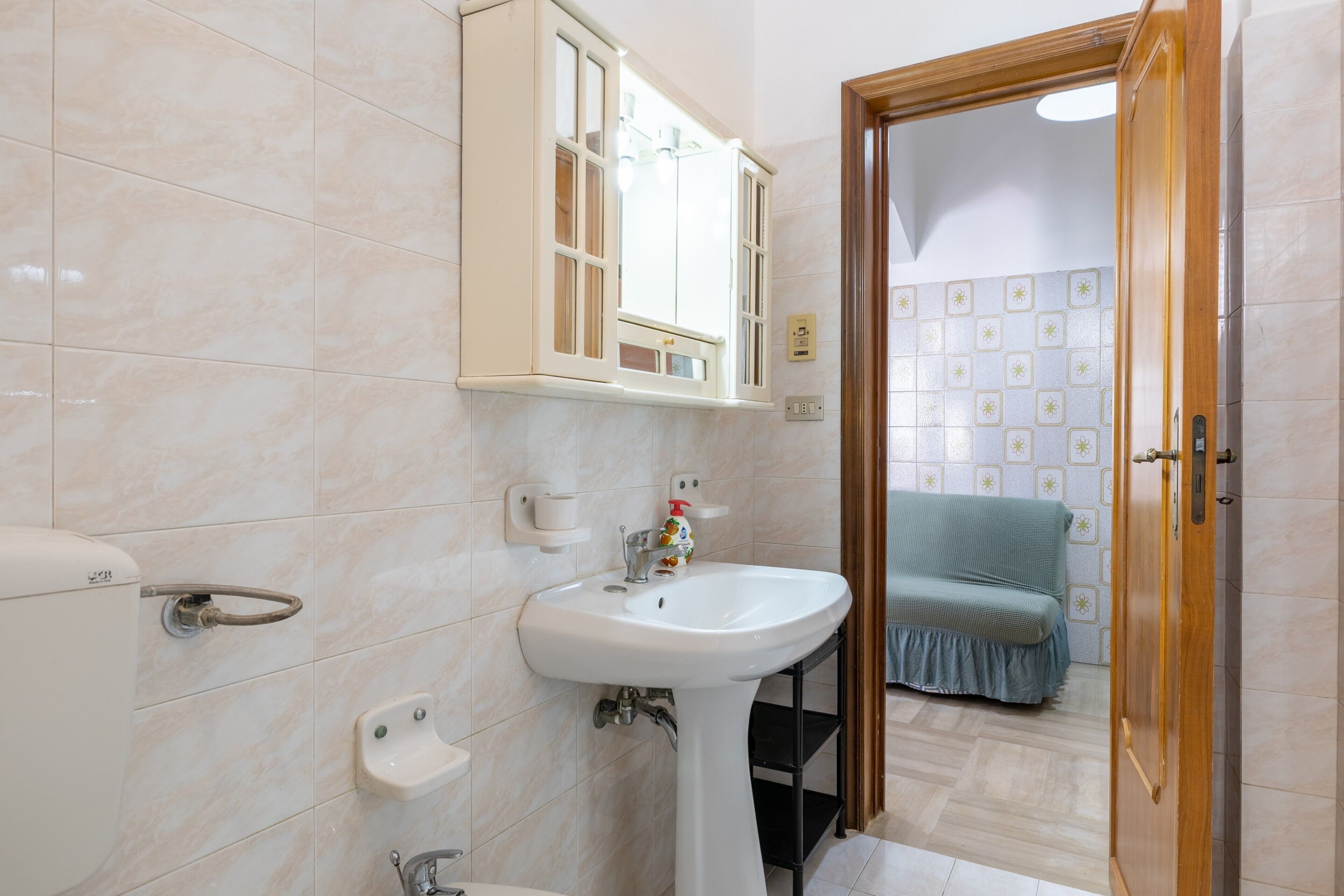 Een douche, een haardroger