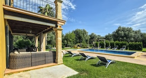 Pool - Holiday Home 'Ines' with Mountain View, Wi-Fi and Air Conditioning (Inca)