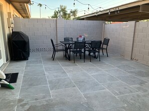 Outdoor dining