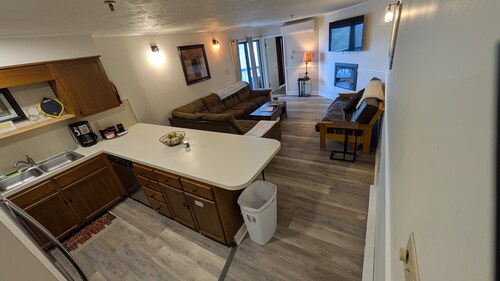 Winterplace D106 Ski in Ski Out Condo First Floor