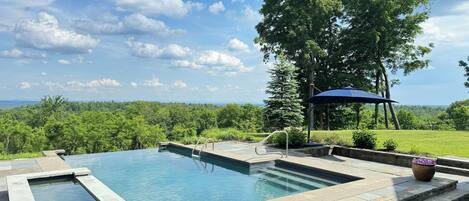 Udendørs pool, opvarmet pool