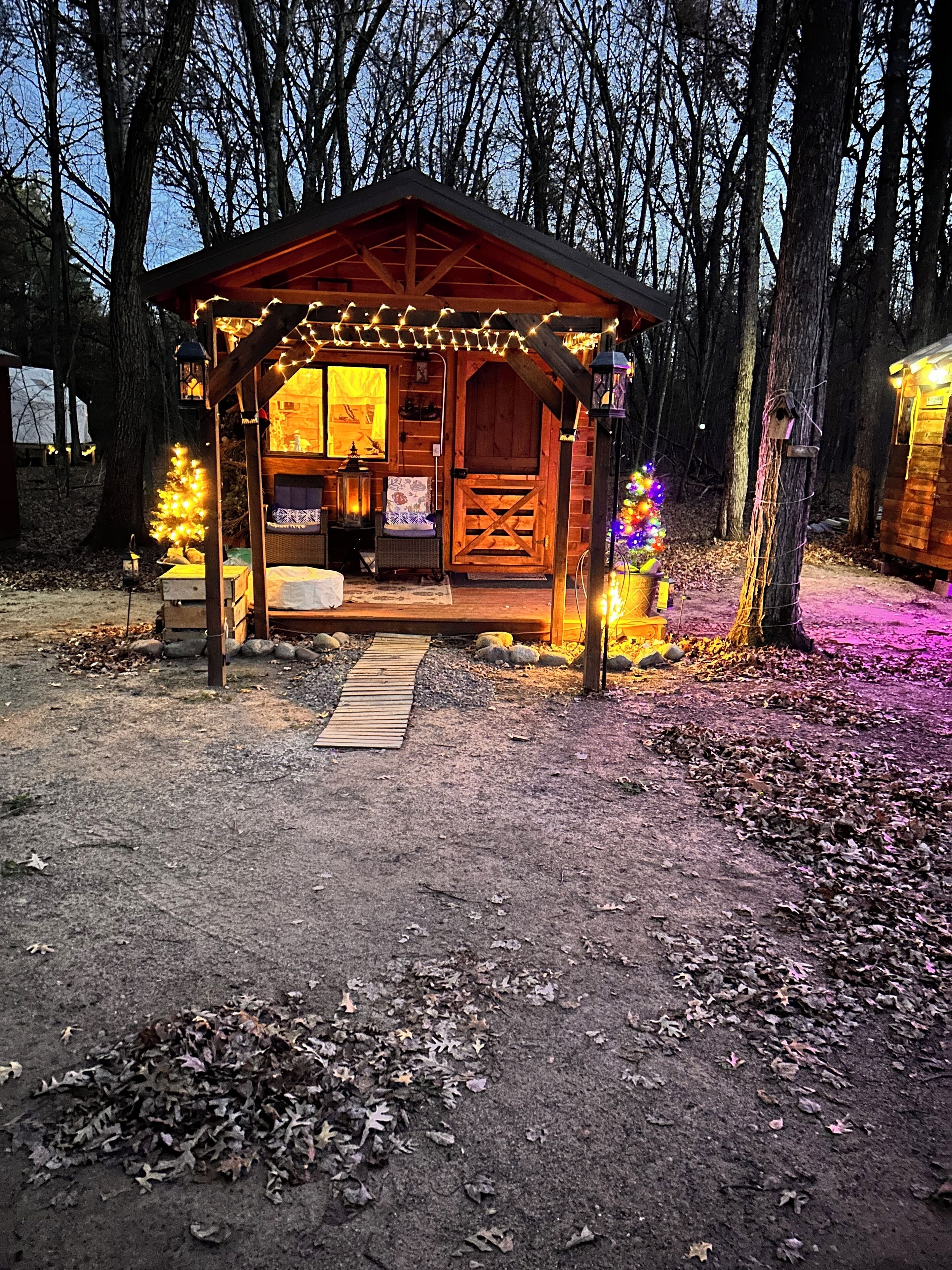 Overnattingsstedets uteområder