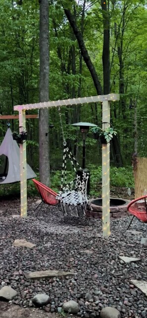 Overnattingsstedets uteområder