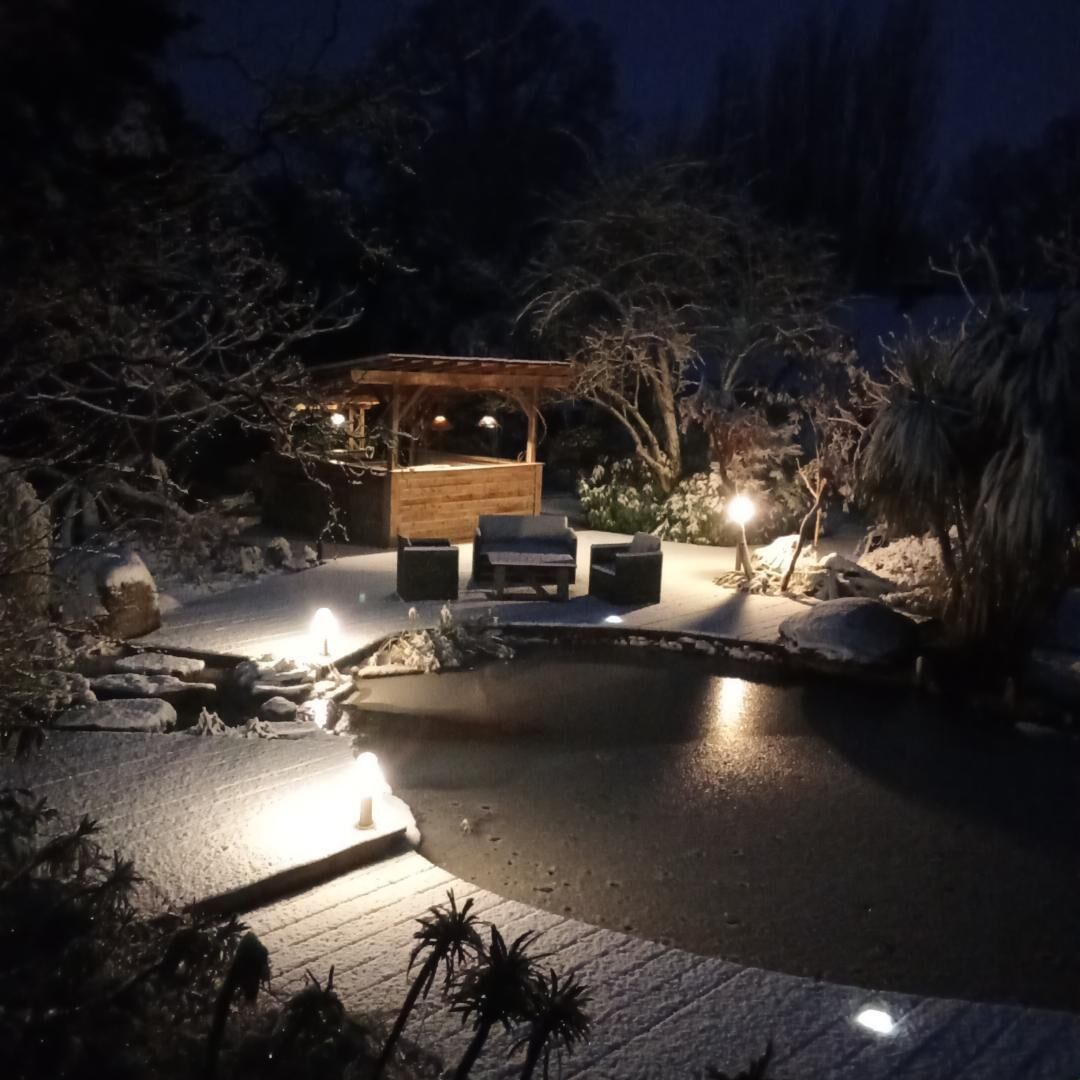 Overnattingsstedets uteområder