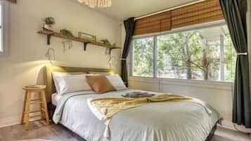 2 dormitorios, cuna de viaje, wifi y ropa de cama