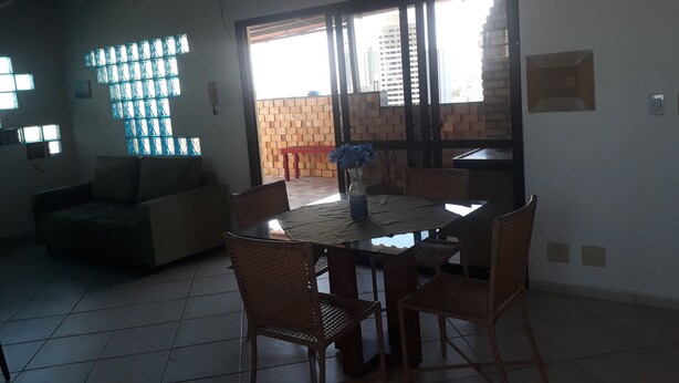 Premium Apartment, 2 Bedrooms | Living area - Edifício Flat Euro (Natal)