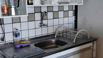Apartamento urbano | Cozinha privada | Geladeira, micro-ondas, torradeira, liquidificador